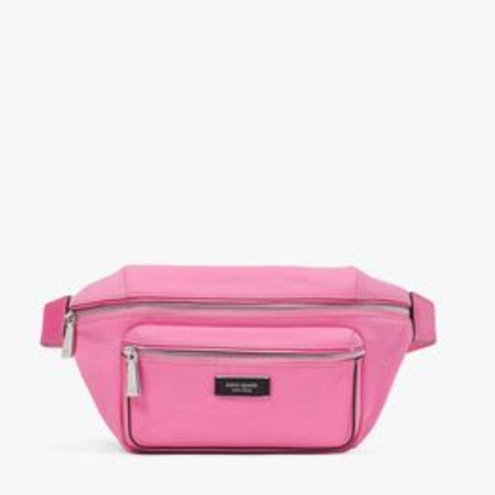 BRAND NEW Kate Spade Sam Icon Nylon Belt Bag, Pink Cloud